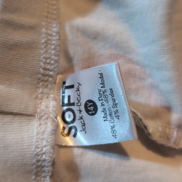 Soft by Jack and Becky pajamas kids size 14 - Picture 2 of 4